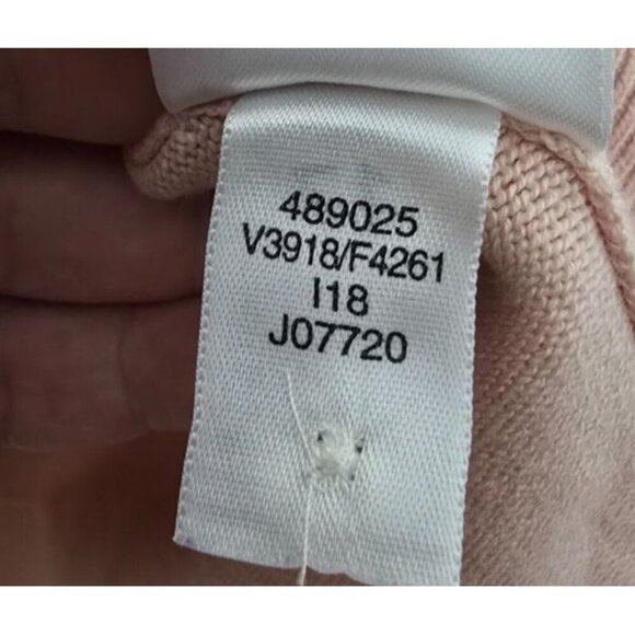 Lands End Cardigan 3X 24/26W Pink Basics Stretch Button Up Comfort Breathable - Picture 13 of 13